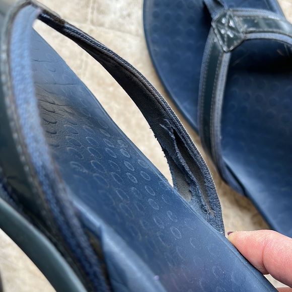 Vionics Womens navy blue sandals sz 10 - Picture 5 of 5